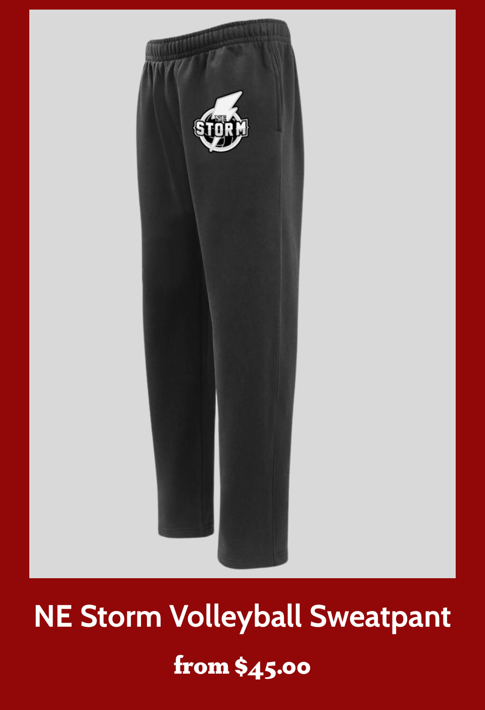 NE Storm Volleyball Sweatpant